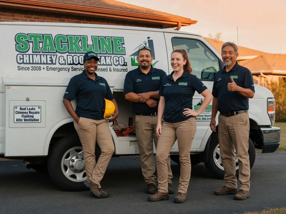 Chimney flashing repair company in Niantic, CT